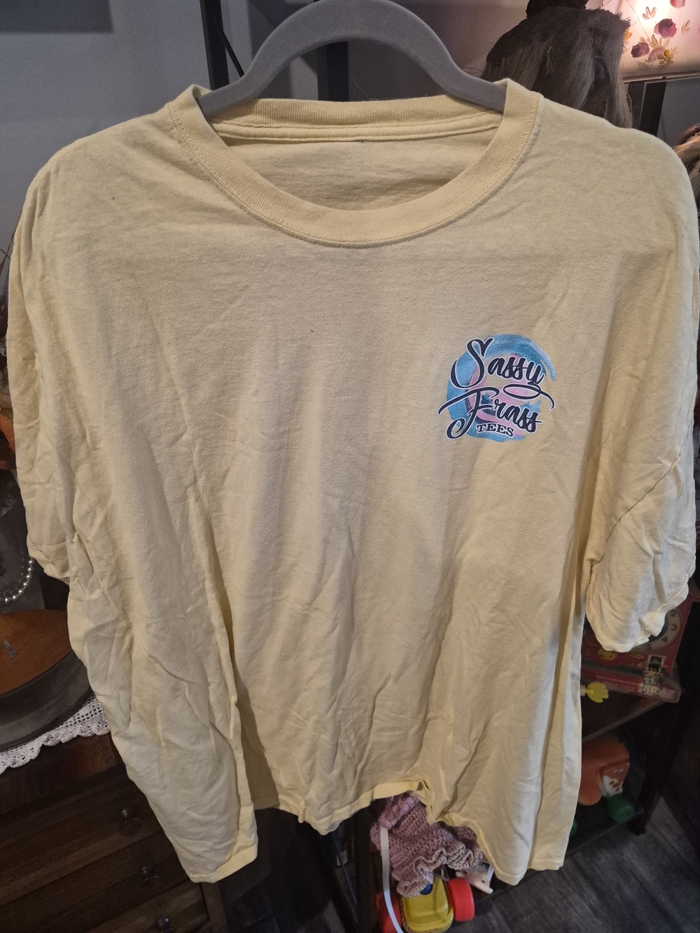 Kids Yellow Graphic Tee